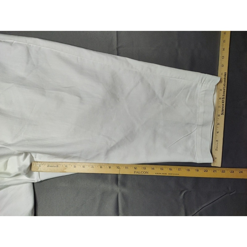 Alfred Dunner Classics Women‎ Plus 24W Pull-On White Denim Capri Pants NEW - Picture 5 of 9